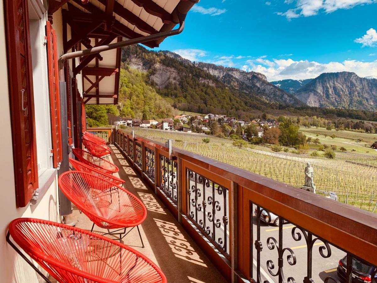 Gasthof Zur Buendte Jenins Exterior foto